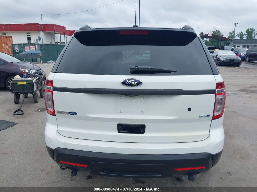 2013 Ford Explorer Police Interceptor VIN: 1FM5K8AR9DGC21696 Lot: 39980474