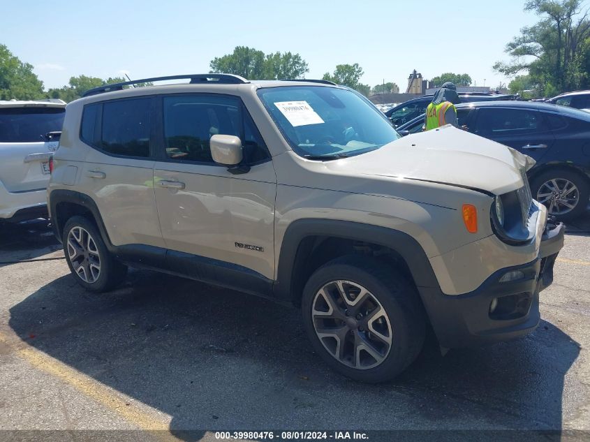 2015 Jeep Renegade Latitude VIN: ZACCJBBTXFPB26009 Lot: 39980476