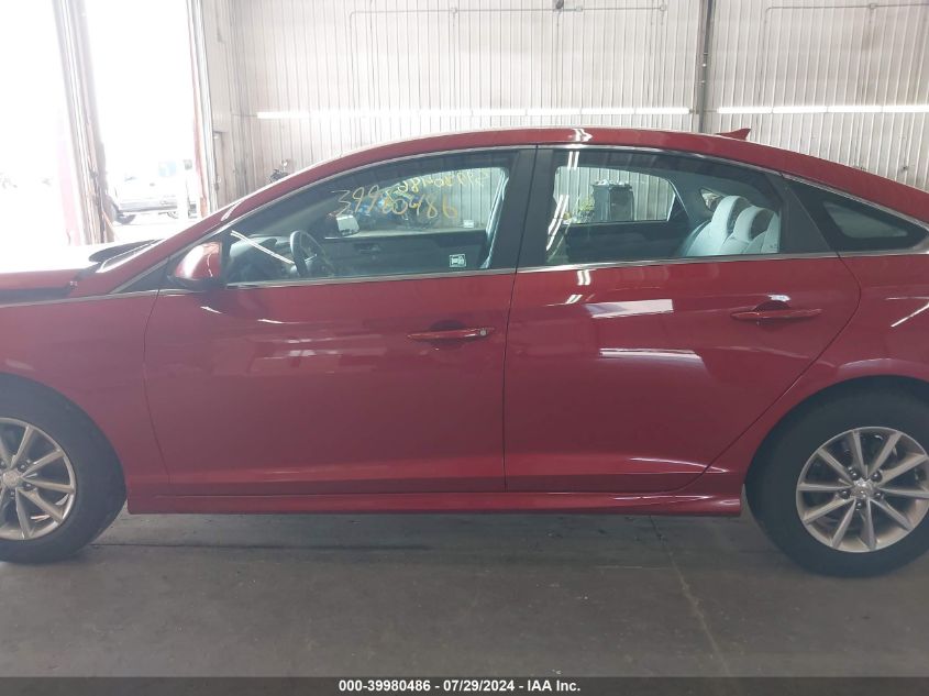 2019 Hyundai Sonata Eco VIN: 5NPE24AAXKH802205 Lot: 39980486