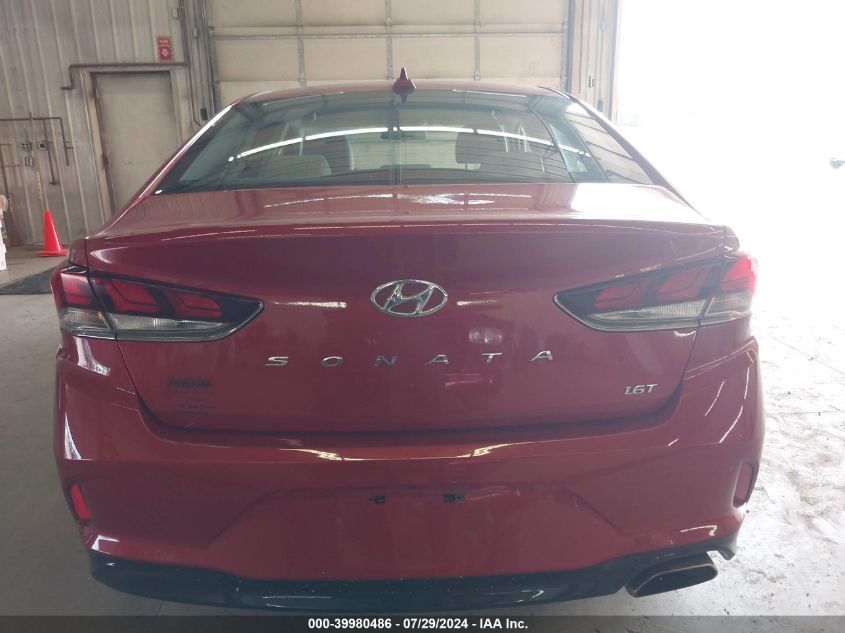 2019 Hyundai Sonata Eco VIN: 5NPE24AAXKH802205 Lot: 39980486