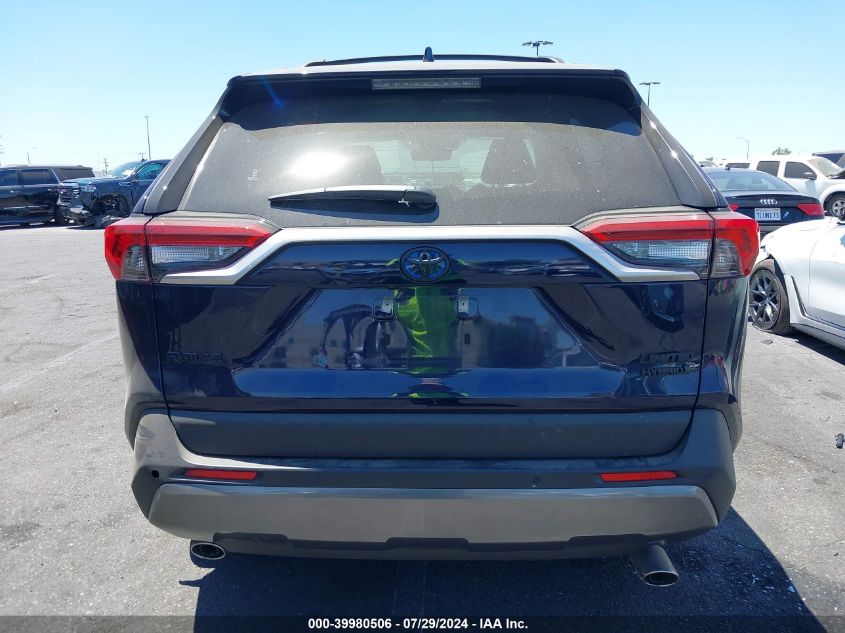 2020 Toyota Rav4 Hybrid Limited VIN: JTMDWRFV7LD535525 Lot: 39980506