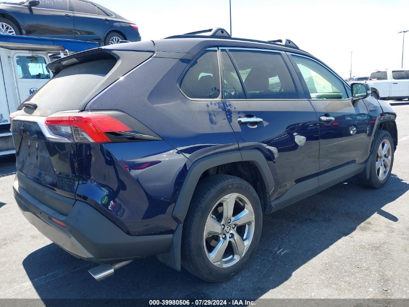 2020 Toyota Rav4 Hybrid Limited VIN: JTMDWRFV7LD535525 Lot: 39980506