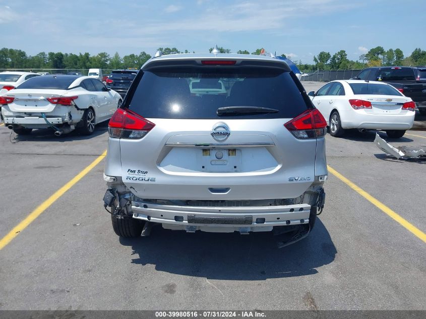 2019 Nissan Rogue Sv VIN: KNMAT2MV9KP516445 Lot: 39980516