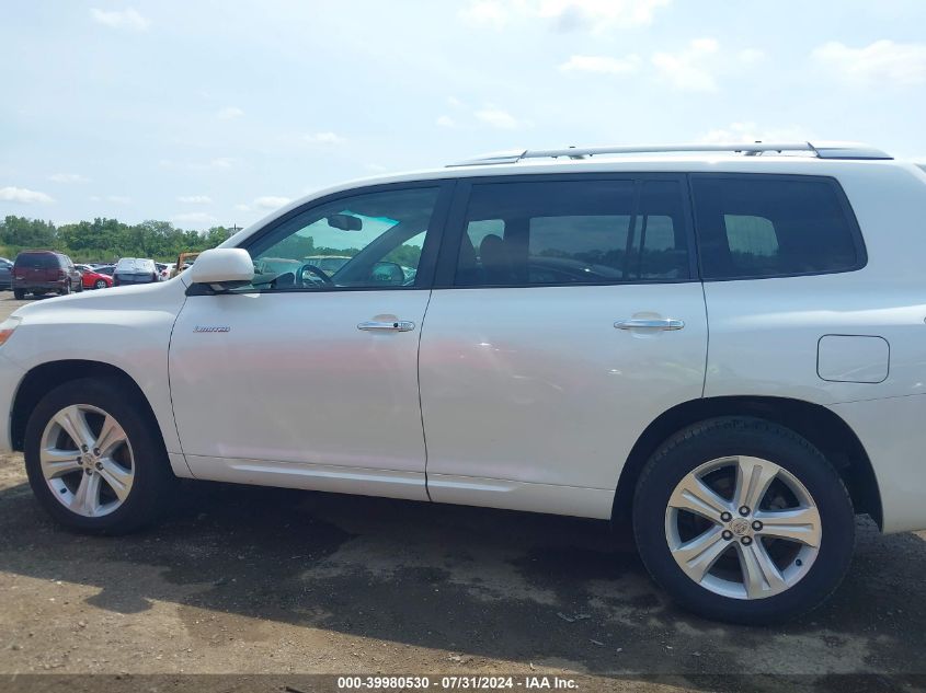 2010 Toyota Highlander Limited V6 VIN: JTEDK3EHXA2167169 Lot: 39980530