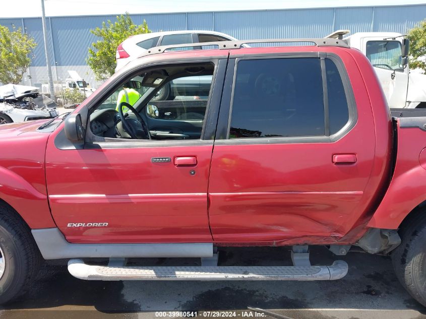 2001 Ford Explorer Sport Trac VIN: 1FMZU67E71UB29097 Lot: 39980541