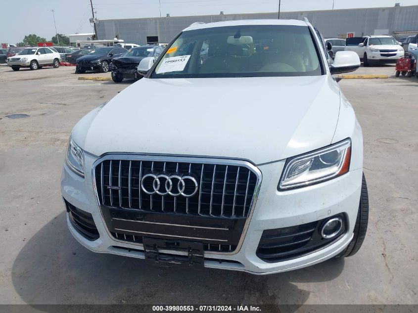 2017 Audi Q5 2.0T Premium VIN: WA1L2AFP8HA041025 Lot: 39980553