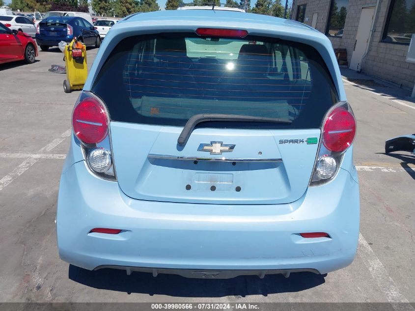 2016 Chevrolet Spark Ev 2Lt VIN: KL8CL6S00GC587404 Lot: 39980566