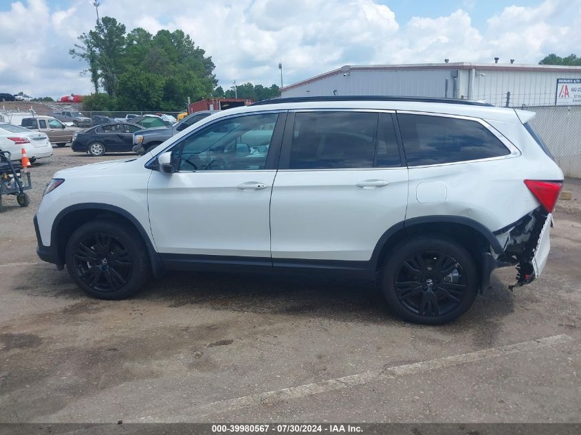 2022 Honda Pilot Awd Special Edition VIN: 5FNYF6H25NB003253 Lot: 39980567