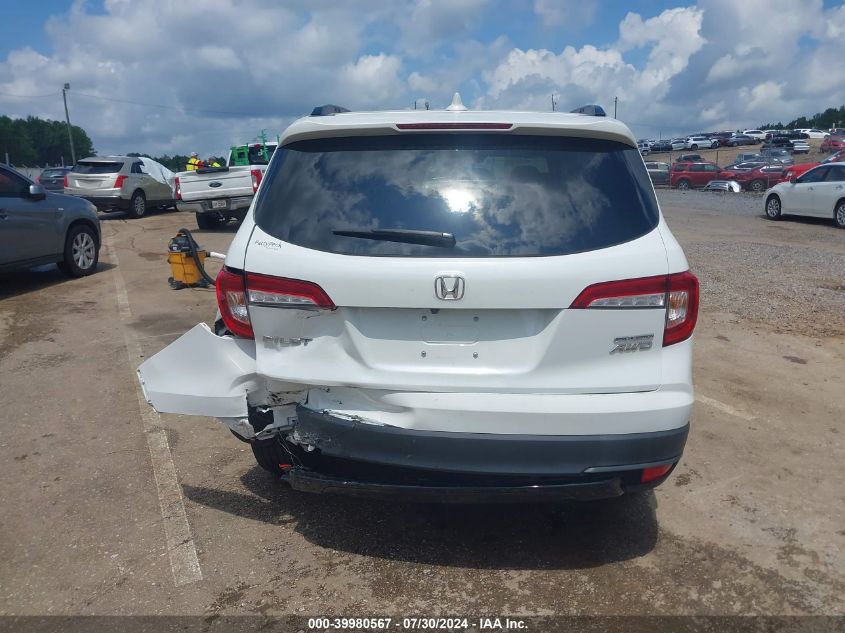 2022 Honda Pilot Awd Special Edition VIN: 5FNYF6H25NB003253 Lot: 39980567