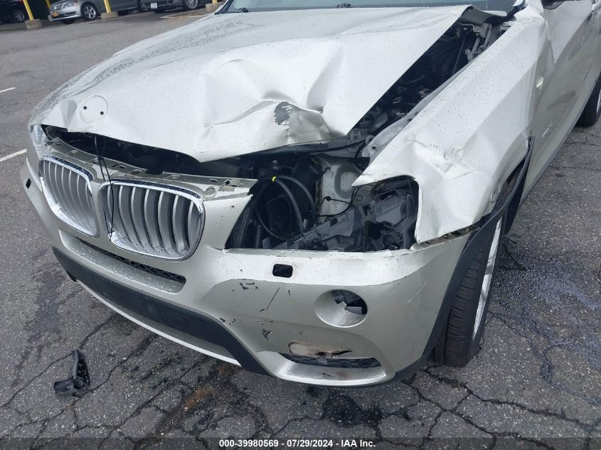 2012 BMW X3 xDrive35I VIN: 5UXWX7C58CL975062 Lot: 39980569