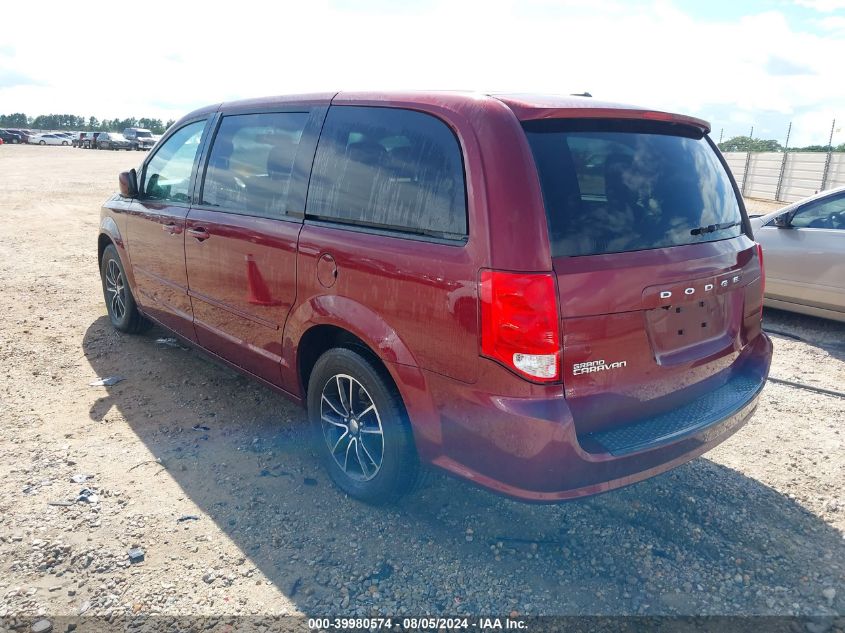 2017 Dodge Grand Caravan Se Plus VIN: 2C4RDGBG7HR606797 Lot: 39980574