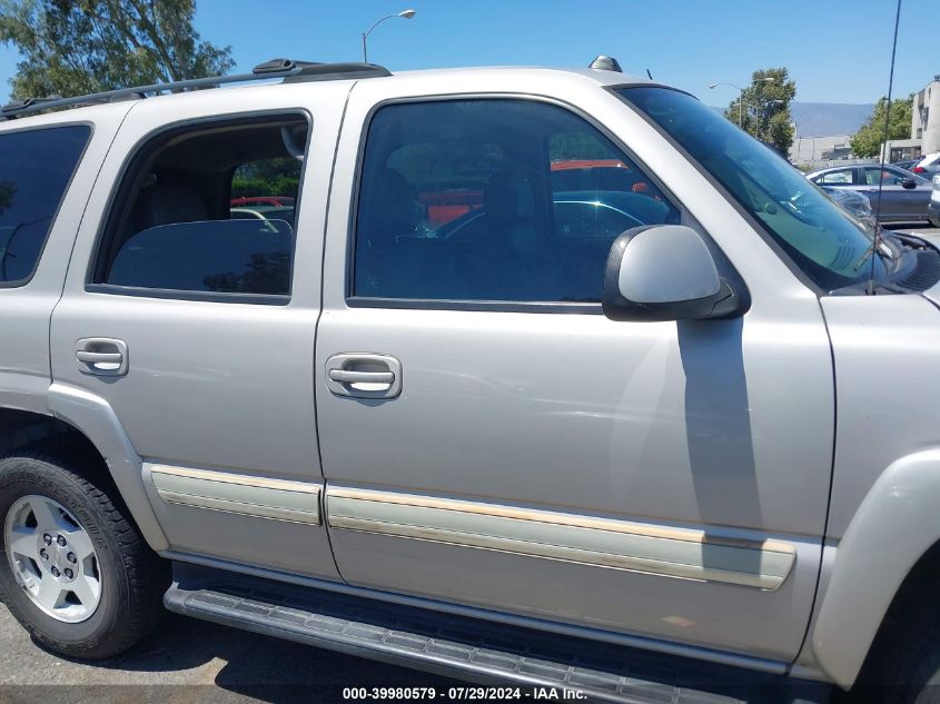 2004 Chevrolet Tahoe Lt VIN: 1GNEC13TX4J305263 Lot: 39980579