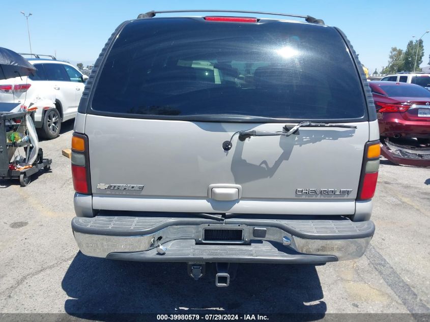 2004 Chevrolet Tahoe Lt VIN: 1GNEC13TX4J305263 Lot: 39980579