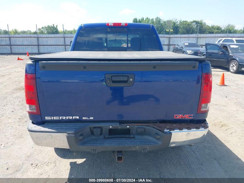 2013 GMC Sierra 1500 Sle VIN: 3GTP2VE74DG134023 Lot: 39980608