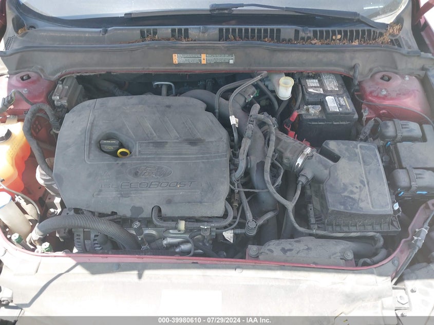 2017 Ford Fusion Se VIN: 3FA6P0HD3HR214396 Lot: 39980610