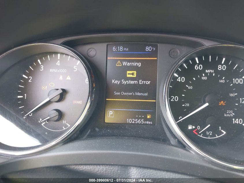 VIN 5N1AT2MT3JC771236 2018 NISSAN ROGUE S/SL
