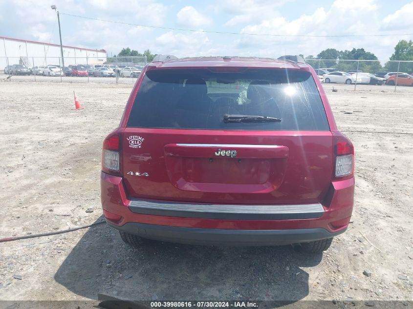 2017 Jeep Compass Sport 4X4 VIN: 1C4NJDBB6HD144102 Lot: 39980616