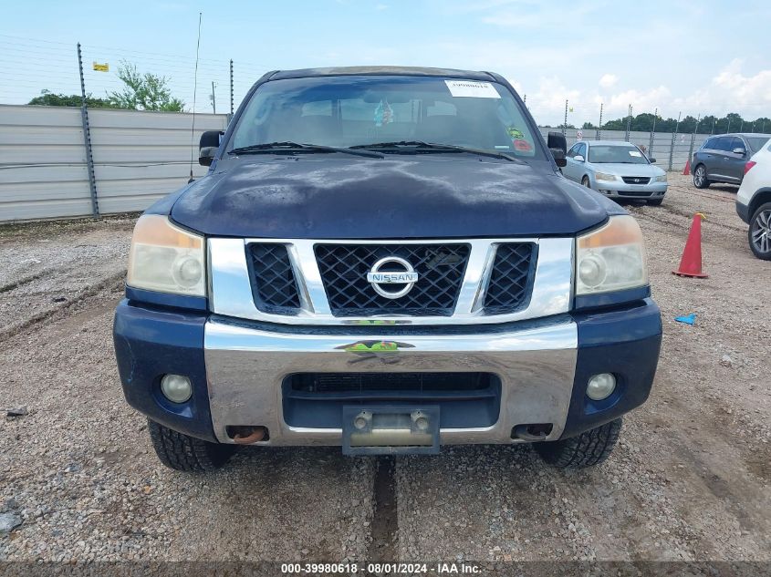 2010 Nissan Titan Se VIN: 1N6AA0EC1AN320725 Lot: 39980618