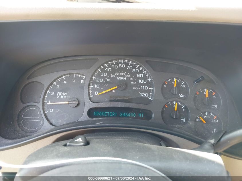 2003 Chevrolet Tahoe K1500 VIN: 1GNEK13Z33R116154 Lot: 39980621