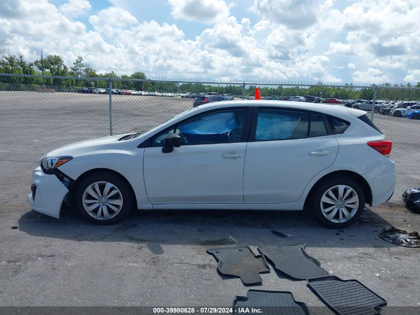 2018 Subaru Impreza 2.0I VIN: 4S3GTAA65J3753294 Lot: 39980628