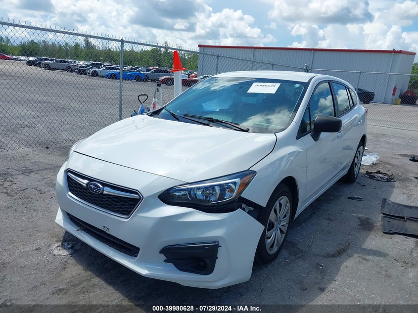 VIN 4S3GTAA65J3753294 2018 SUBARU IMPREZA 2.0I