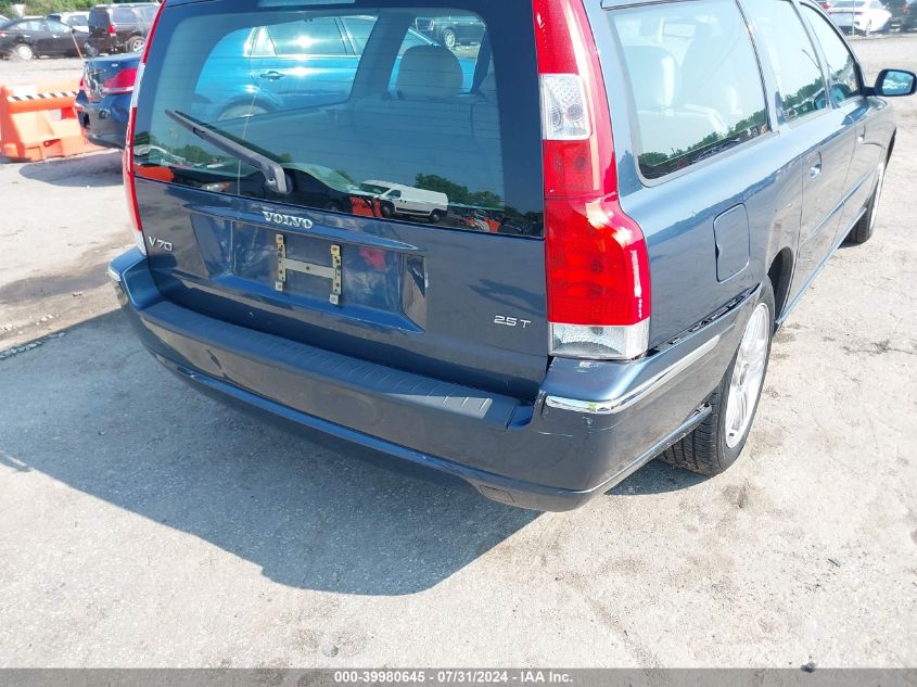 2006 Volvo V70 2.5T VIN: YV1SW592262573210 Lot: 39980645