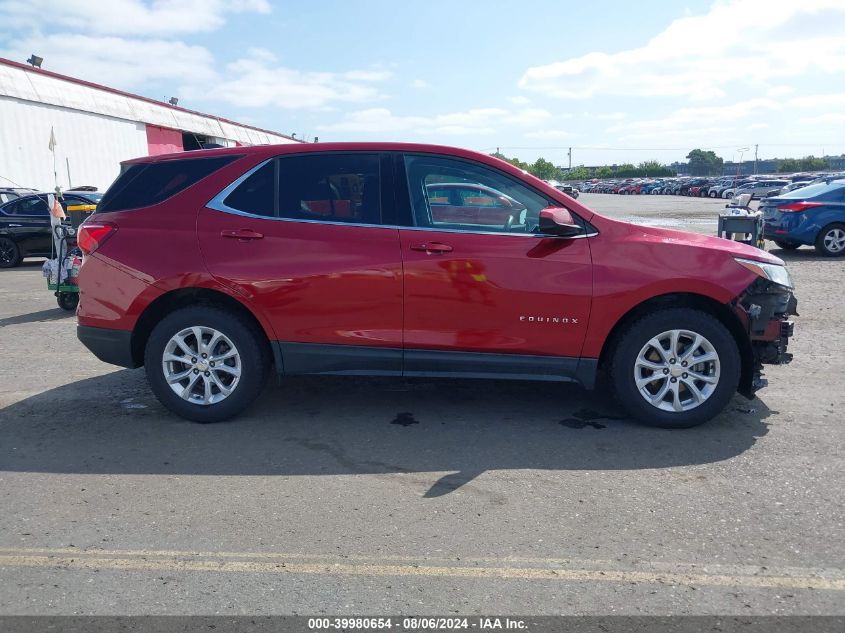 2018 Chevrolet Equinox Lt VIN: 3GNAXSEV5JS554037 Lot: 39980654