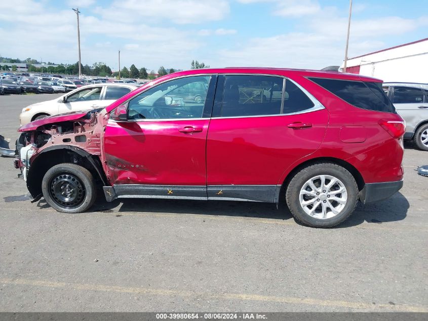 2018 Chevrolet Equinox Lt VIN: 3GNAXSEV5JS554037 Lot: 39980654