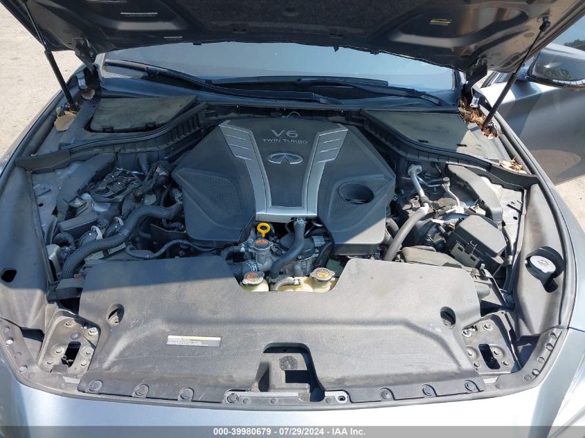 2018 Infiniti Q50 3.0T Luxe VIN: JN1EV7AR7JM440002 Lot: 39980679