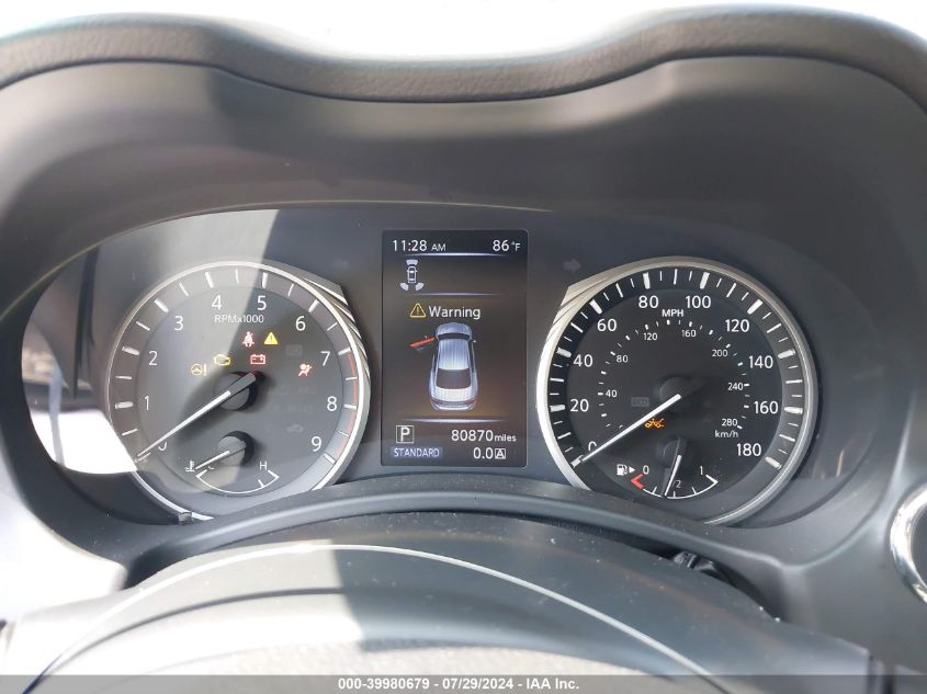 2018 Infiniti Q50 3.0T Luxe VIN: JN1EV7AR7JM440002 Lot: 39980679