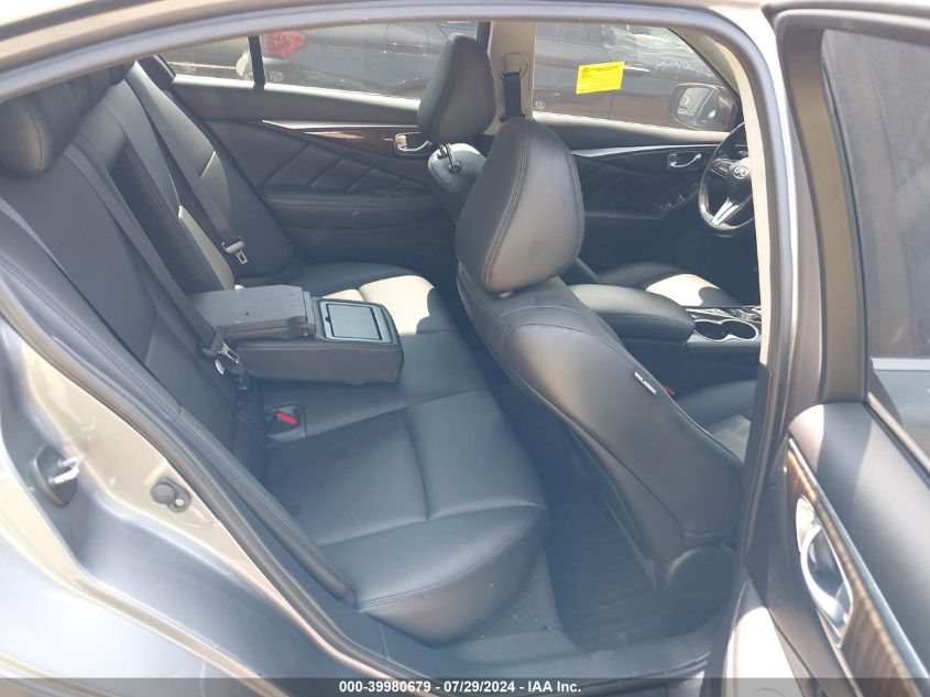 2018 Infiniti Q50 3.0T Luxe VIN: JN1EV7AR7JM440002 Lot: 39980679