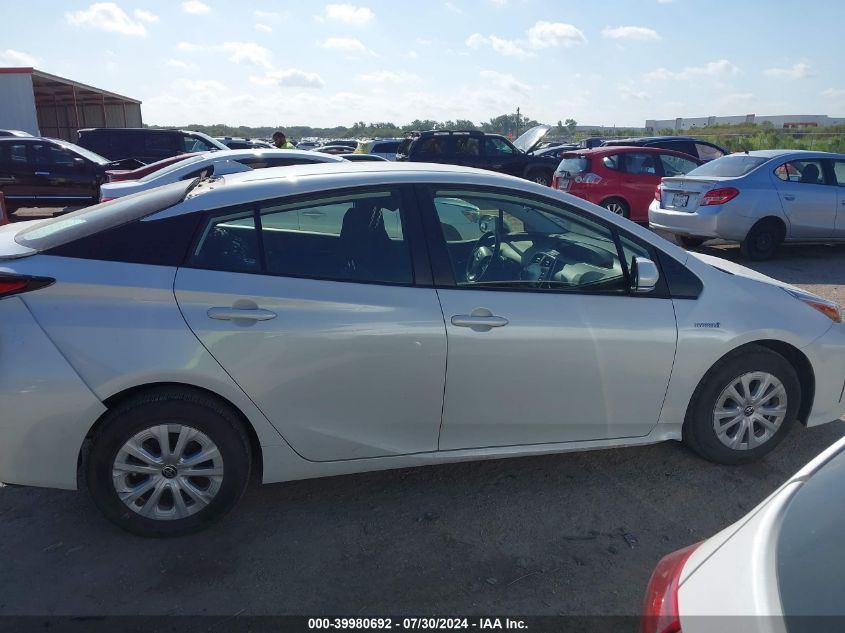 2022 Toyota Prius L VIN: JTDKAMFU1N3173815 Lot: 39980692