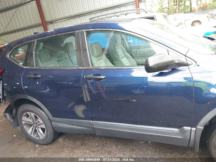 2020 Honda Cr-V Awd Lx VIN: 5J6RW2H26LL010990 Lot: 39980698