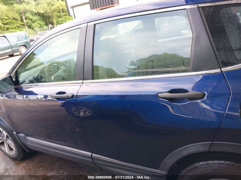 2020 Honda Cr-V Awd Lx VIN: 5J6RW2H26LL010990 Lot: 39980698