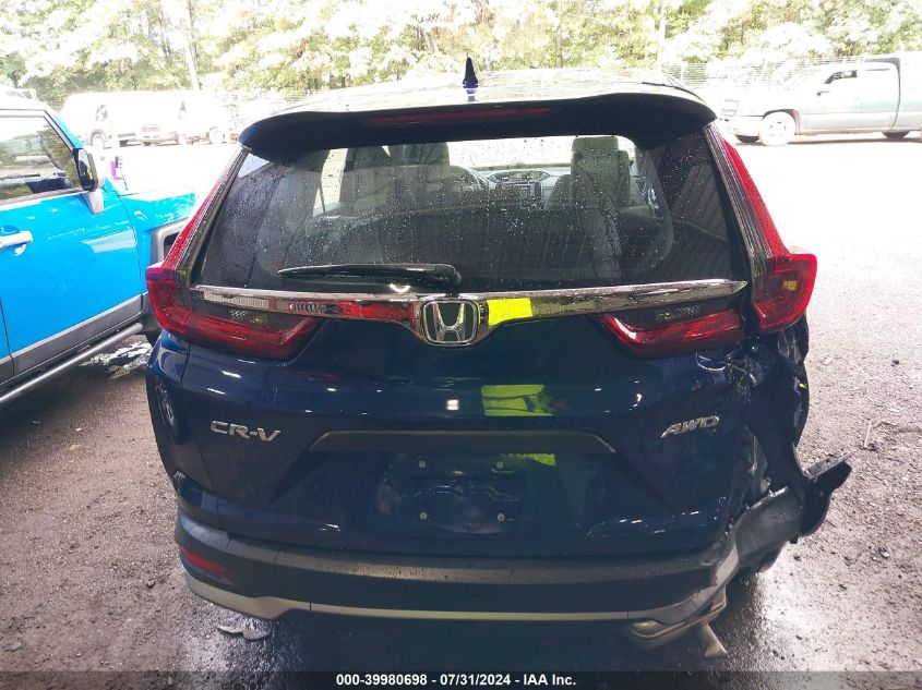 2020 Honda Cr-V Awd Lx VIN: 5J6RW2H26LL010990 Lot: 39980698