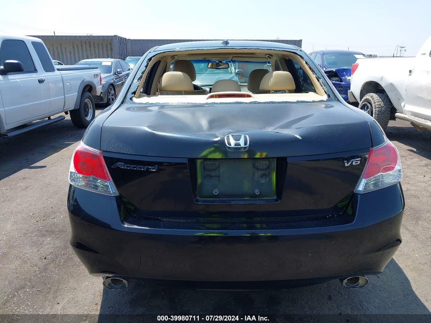 2010 Honda Accord 3.5 Ex-L VIN: 1HGCP3F82AA013028 Lot: 39980711