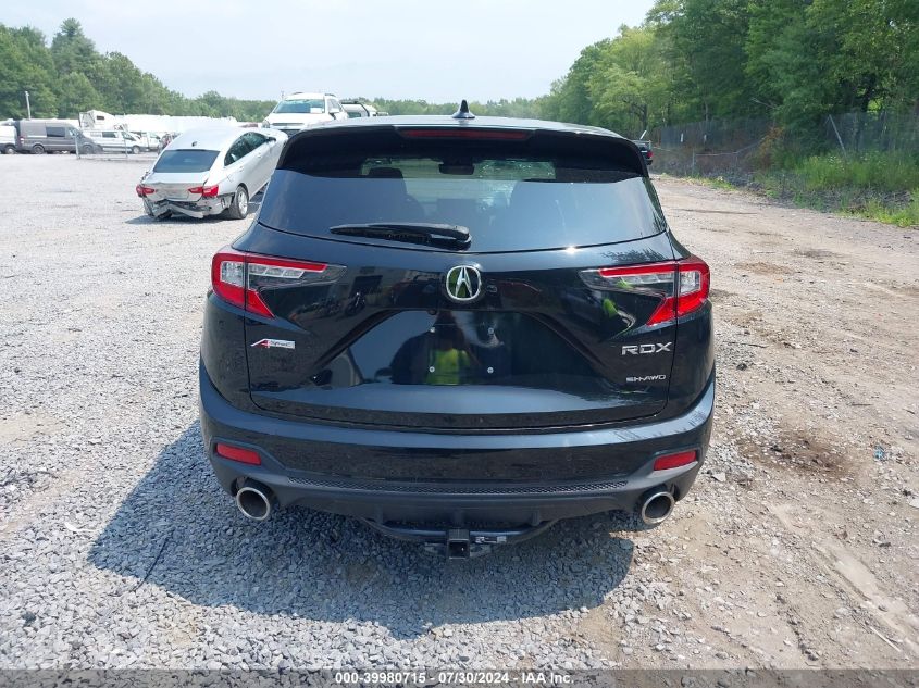 2021 Acura Rdx A-Spec Package VIN: 5J8TC2H62ML004081 Lot: 39980715