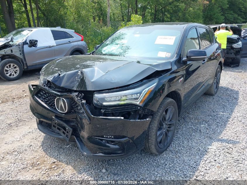 2021 Acura Rdx A-Spec Package VIN: 5J8TC2H62ML004081 Lot: 39980715