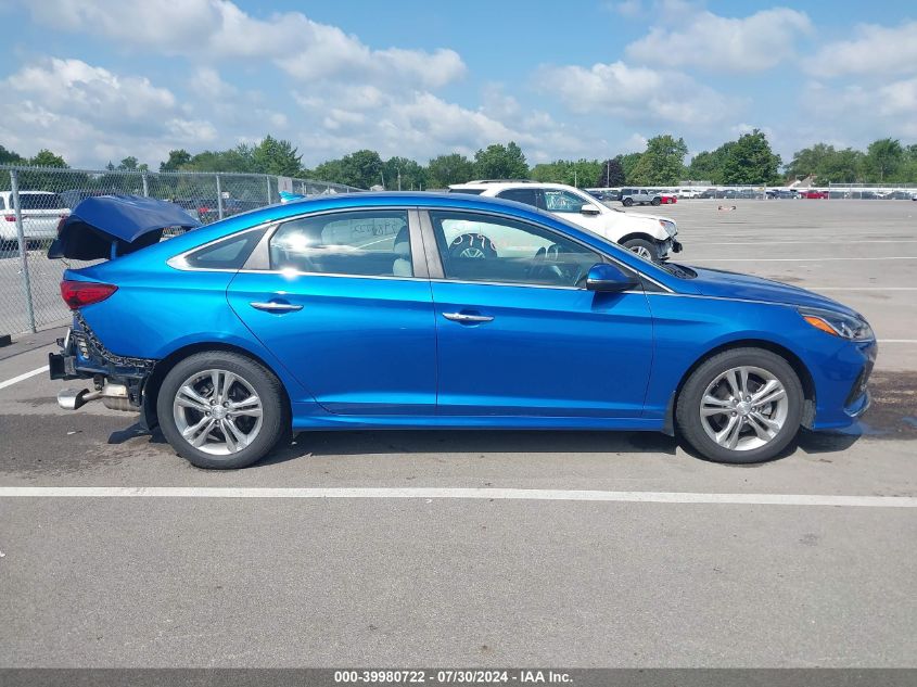 2018 Hyundai Sonata Sel VIN: 5NPE34AFXJH634153 Lot: 39980722