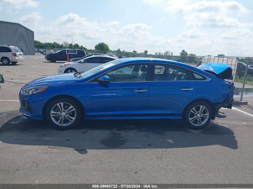 2018 Hyundai Sonata Sel VIN: 5NPE34AFXJH634153 Lot: 39980722