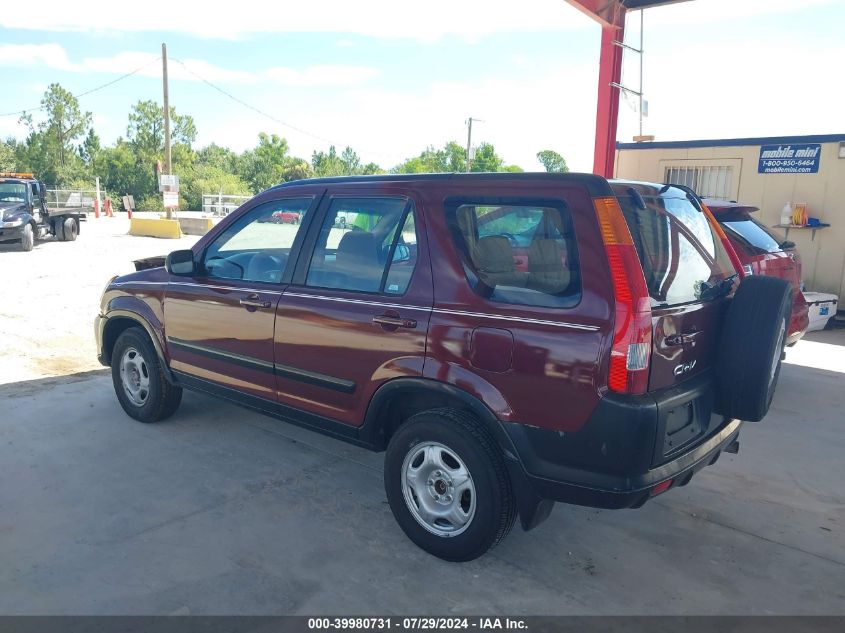 2004 Honda Cr-V Lx VIN: JHLRD78484C039194 Lot: 39980731