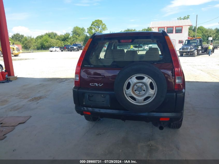 2004 Honda Cr-V Lx VIN: JHLRD78484C039194 Lot: 39980731