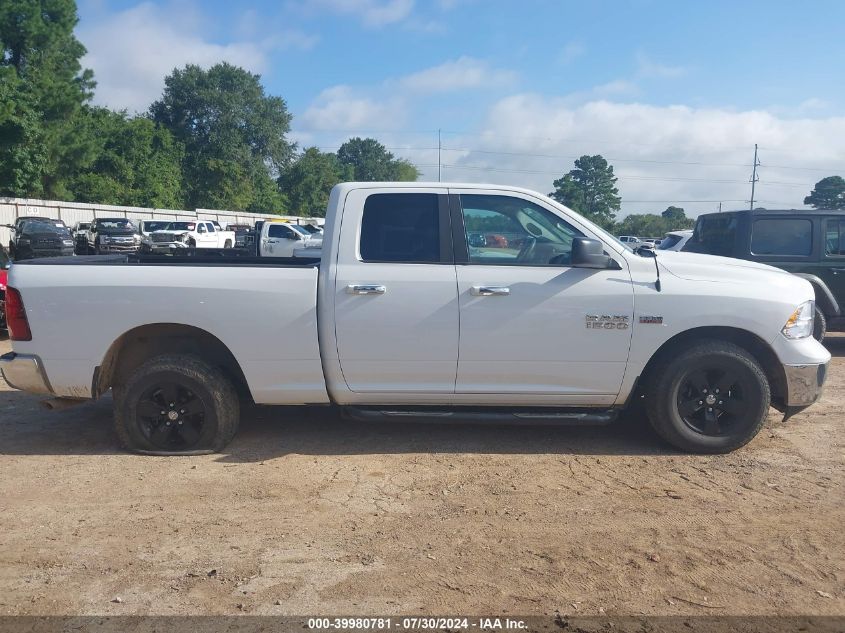 2018 Ram 1500 Slt Quad Cab 4X2 6'4 Box VIN: 1C6RR6GT1JS131550 Lot: 39980781