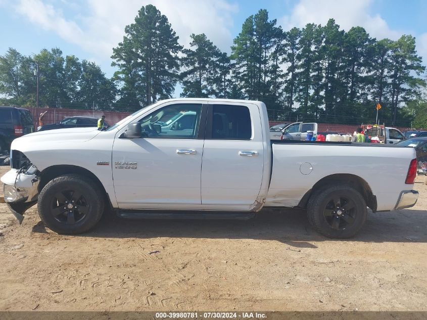 2018 Ram 1500 Slt Quad Cab 4X2 6'4 Box VIN: 1C6RR6GT1JS131550 Lot: 39980781