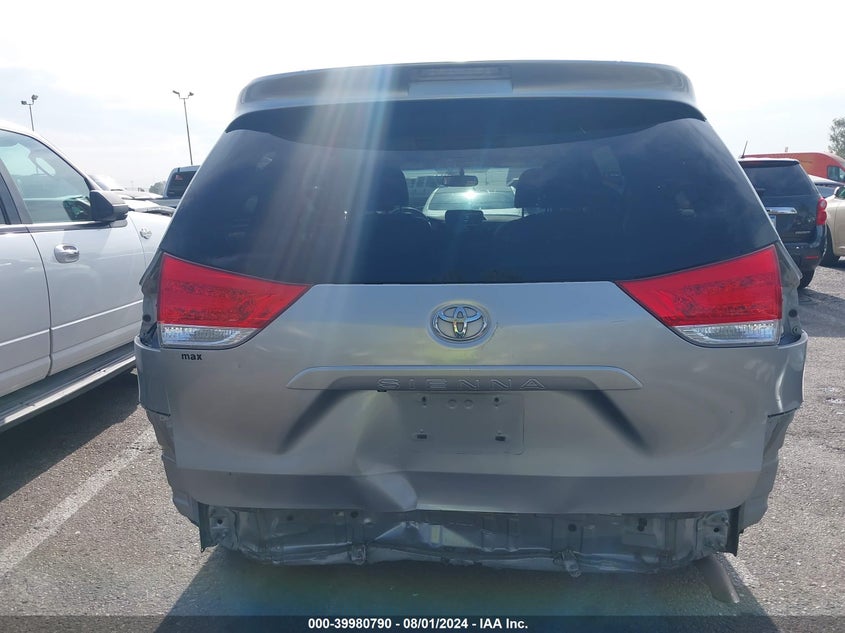 2011 Toyota Sienna Le V6 VIN: 5TDKK3DC7BS109130 Lot: 39980790