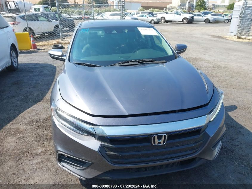 2021 Honda Insight Touring VIN: 19XZE4F91ME005100 Lot: 39980798