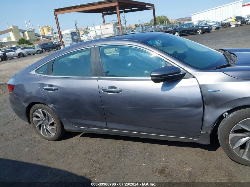 2021 Honda Insight Touring VIN: 19XZE4F91ME005100 Lot: 39980798