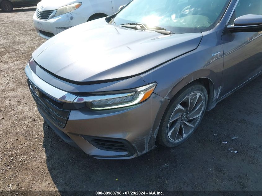 2021 Honda Insight Touring VIN: 19XZE4F91ME005100 Lot: 39980798