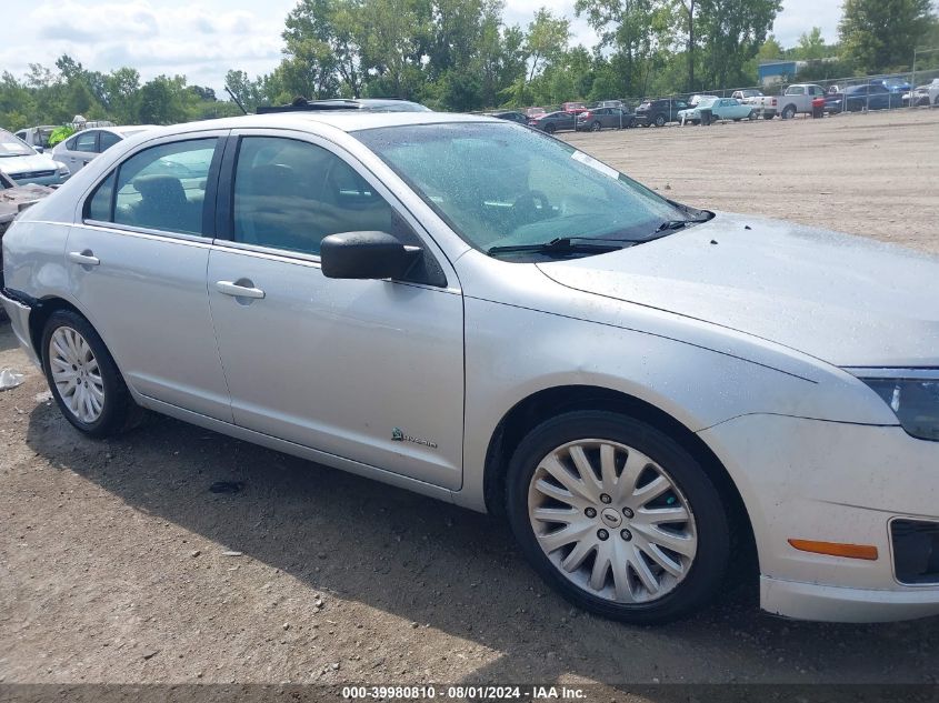 2010 Ford Fusion Hybrid Hybrid VIN: 3FADP0L32AR225403 Lot: 39980810