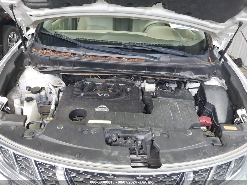 2012 Nissan Murano Le VIN: JN8AZ1MW7CW232406 Lot: 39980813